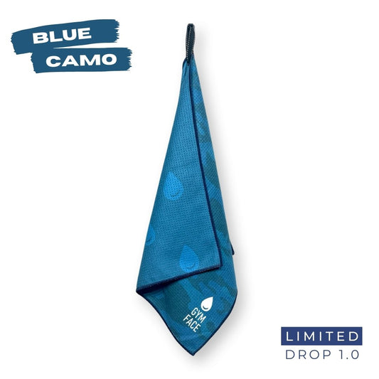 Blue Camo | Sustainable Gym Towel