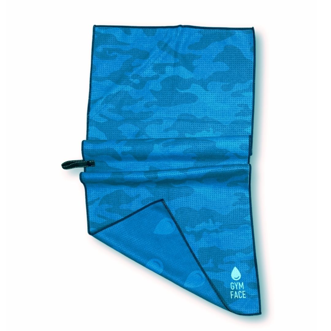 Blue Camo | Sustainable Gym Towel