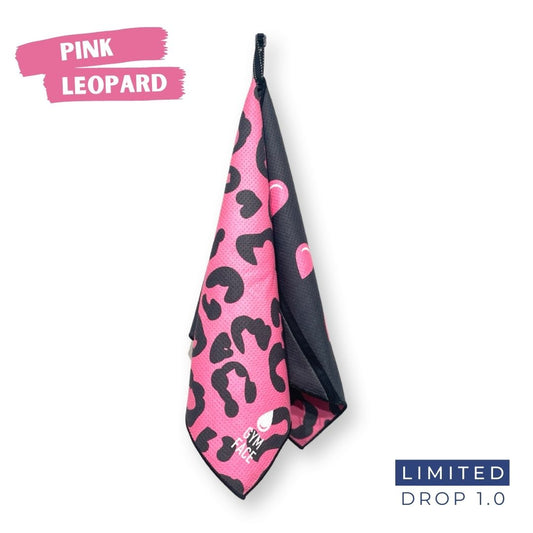 Pink Leopard | Sustainable Gym Towel